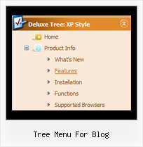 Tree Menu For Blog Trees