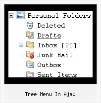 Cool Tree Drop Menu Tree Menu In Ajax Tree Menu In Ajax Html Menu Tree