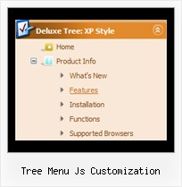 Tree Menu Js Customization Expand And Tree