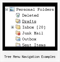Tree Menu Navigation Examples Tree Flyout