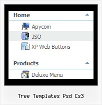 Tree Templates Psd Cs3 Tutorial On Tree Vertical Submenus