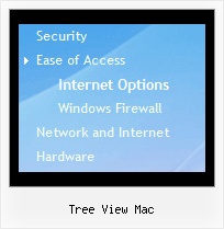 Tree View Mac Tree And Dropdown Menubar