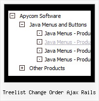 Treelist Change Order Ajax Rails Tree View Expandable Menu
