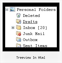Treeview In Html Scrolling Menu Tree