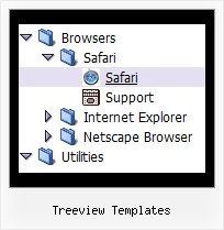 Treeview Templates Dhtml Image Menu Tree