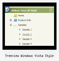 Treeview Windows Vista Style Tree Frame Position