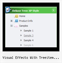 Visual Effects With Treeitem Silverlight Simple Menu Tree
