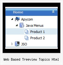 Web Based Treeview Topics Html Tree Horizontal Menu Download