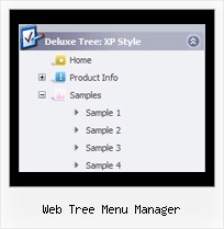 Web Tree Menu Manager Dhtml Tree Menu Navigation