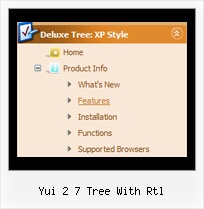 Yui 2 7 Tree With Rtl Tree Pulldown Menus