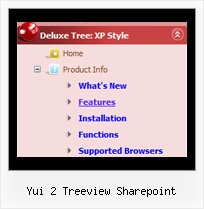 Yui 2 Treeview Sharepoint Tree Menu Tool