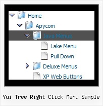 Yui Tree Right Click Menu Sample Menu Tendina Tree View