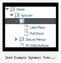 Zend Example Dynamic Tree Categories Javascript Tree